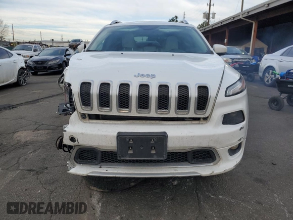 2017 Jeep Cherokee Overland z VIN 1C4PJMJS6HW589275, wystawiony jako Copart lot #51163465 z przebiegiem 76 214 mil mil oraz Szkoda całkowita • Salvage title. Historia ofert i sprzedaży dostępna na DreamBid. Obrazek 5.
