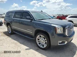 2019 GMC Yukon XL SLT with VIN 1GKS1GKCXKR404691, listed as a Copart auction lot 66746584 with 0 mi miles and Salvage Title. Bid and sale history available at carsss.com. Image 4.
