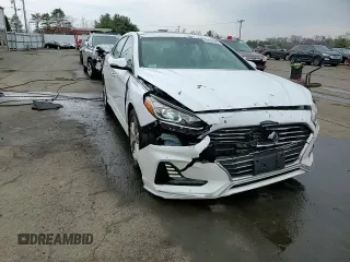 2018 Hyundai Sonata Sport with VIN 5NPE34AF1JH604328, listed as a Copart auction lot 53252525 with 80,276 mi miles and Salvage Title. Bid and sale history available at carsss.com. Image 13.