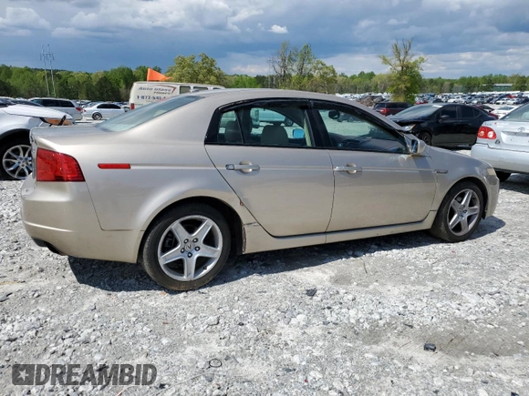 2005 Acura TL with VIN 19UUA662X5A028370, listed as a Copart auction lot 52352335 with 159,524 mi miles and Non Repairable. Bid and sale history available at carsss.com. Image 3.