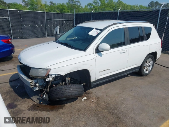 2014 Jeep Compass Latitude with VIN 1C4NJCEB7ED794428, listed as a IAAI auction lot 41995264 with 182,413 mi miles. Bid and sale history available at carsss.com. Image 18.