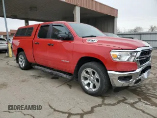 2023 Ram 1500 Big Horn with VIN 1C6RRFBG4PN525383, listed as a Copart auction lot 43139465 with 20,769 mi miles and Salvage Title. Bid and sale history available at carsss.com. Image 4.