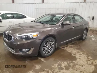 2014 Kia Cadenza Premium with VIN KNALN4D74E5137964, listed as a Copart auction lot 87814495 with 112,442 mi miles and Clean Title. Bid and sale history available at carsss.com. Image 1.