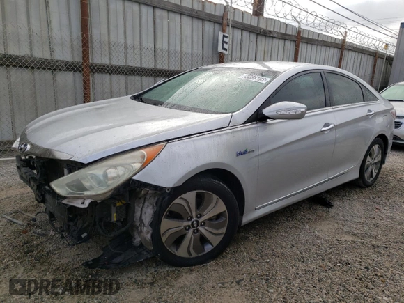 2015 Hyundai Sonata Hybrid Limited with VIN KMHEC4A4XFA130503, listed as a Copart auction lot 73388193 with 0 mi miles. Bid and sale history available at carsss.com. Image 1.