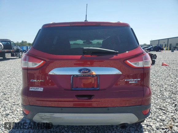 2014 Ford Escape Titanium with VIN 1FMCU9JX4EUB04682, listed as a Copart auction lot 53531865 with 118,177 mi miles and Clean Title. Bid and sale history available at carsss.com. Image 6.