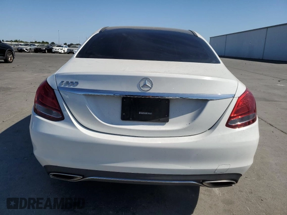 2016 Mercedes-Benz C 300 with VIN 55SWF4JB0GU153844, listed as a Copart auction lot 63556555 with 146,799 mi miles and Clean title. Bid and sale history available at DreamBid. Image 6.