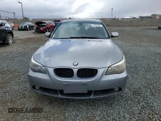 2005 BMW 5 Series 530i with VIN WBANA73585CR60267, listed as a Copart auction lot 47089185 with 244,533 mi miles and Clean Title. Bid and sale history available at DreamBid. Image 5.