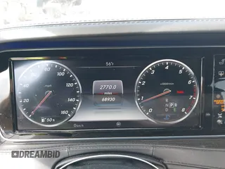 2015 Mercedes-Benz S 550 with VIN WDDUG8CB1FA190490, listed as a IAAI auction lot 42022684 with 68,930 mi miles and . Bid and sale history available at DreamBid. Image 7.