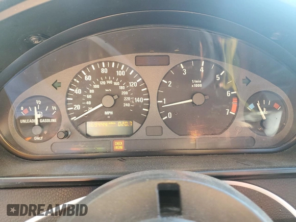 1997 BMW 3 Series 318tiA with VIN WBACG8326VAU38752, listed as a Copart auction lot 79974764 with 169,444 mi miles and Clean Title. Bid and sale history available at carsss.com. Image 9.