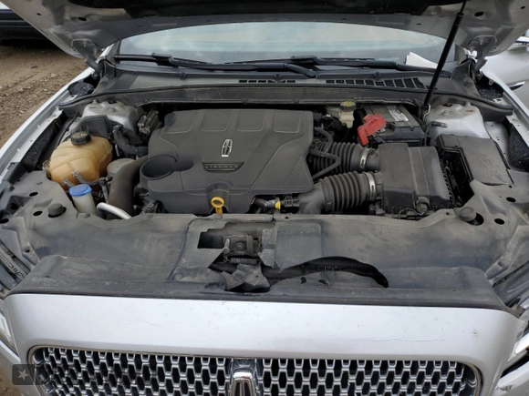2017 Lincoln Continental Reserve with VIN 1LN6L9RP4H5603579, listed as a Copart auction lot 50582795 with 95,236 mi miles and Clean Title. Bid and sale history available at carsss.com. Image 11.
