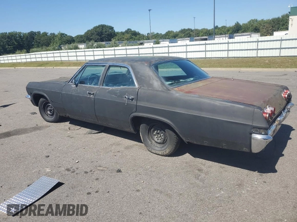 1965 Chevrolet Impala with VIN 164695A121788, listed as a Copart auction lot 69274054 with Not provided miles and Clean title. Bid and sale history available at DreamBid. Image 2.