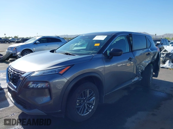 2023 Nissan Rogue S with VIN JN8BT3AA7PW410167, listed as a IAAI auction lot 42277761 with 41,894 mi miles and . Bid and sale history available at DreamBid. Image 17.