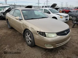 2001 Toyota Solara SE with VIN 2T1CF28P21C468120, listed as a Copart auction lot 84181504 with 167,808 mi miles and Salvage Title. Bid and sale history available at carsss.com. Image 4.