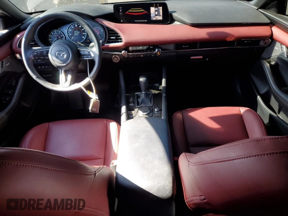 2025 Mazda 3 Premium Plus with VIN JM1BPBNY9S1760522, listed as a Copart auction lot 56765745 with Not provided miles and Salvage title. Bid and sale history available at DreamBid. Image 8.