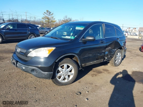 2008 Honda CR-V LX with VIN JHLRE38378C048357, listed as a IAAI auction lot 41888697 with 121,280 mi miles. Bid and sale history available at carsss.com. Image 2.