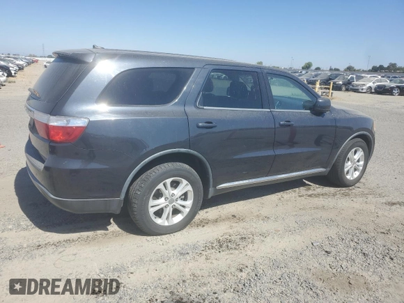 2013 Dodge Durango SXT with VIN 1C4RDHAG9DC584277, listed as a Copart auction lot 65748345 with 163,056 mi miles and Clean title. Bid and sale history available at DreamBid. Image 3.
