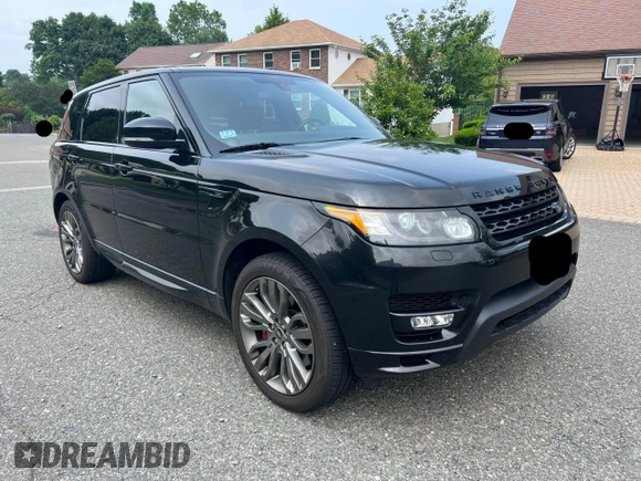 2016 Land Rover Range Rover Sport HSE with VIN SALWS2VF8GA562321, listed as a Copart auction lot 62429485 with 102,400 mi miles and Clean title. Bid and sale history available at DreamBid. Image 1.