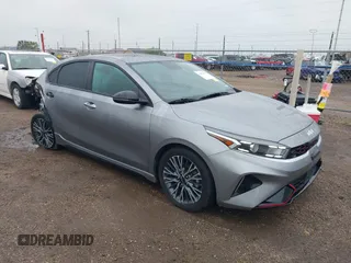 2024 Kia Forte GT-Line with VIN 3KPF54ADXRE724304, listed as a IAAI auction lot 41906041 with 14,206 mi miles and . Bid and sale history available at carsss.com. Image 1.