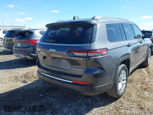 2023 Jeep Grand Cherokee Laredo with VIN 1C4RJKAG4P8886122, listed as a IAAI auction lot 41890848 with 53,739 mi miles and . Bid and sale history available at DreamBid. Image 4.