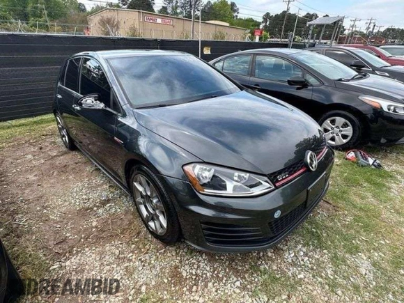 2016 Volkswagen Golf GTI SE with VIN 3VW4T7AU1GM018305, listed as a Copart auction lot 55046375 with 182,994 mi miles and Clean Title. Bid and sale history available at carsss.com. Image 1.