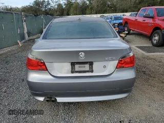 2007 BMW 5 Series 525i with VIN WBANE53527CW66780, listed as a Copart auction lot 88875305 with Not Provided miles and Salvage Title. Bid and sale history available at carsss.com. Image 6.
