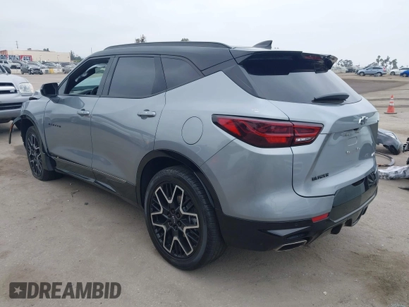 2023 Chevrolet Blazer RS with VIN 3GNKBERS6PS233928, listed as a IAAI auction lot 42339653 with 14,655 mi miles and . Bid and sale history available at DreamBid. Image 3.