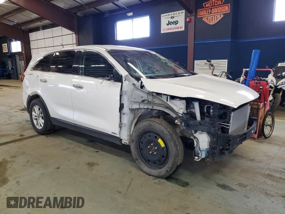 2019 Kia Sorento LX with VIN 5XYPGDA34KG524890, listed as a Copart auction lot 43414395 with 96,733 mi miles and Clean Title. Bid and sale history available at DreamBid. Image 4.