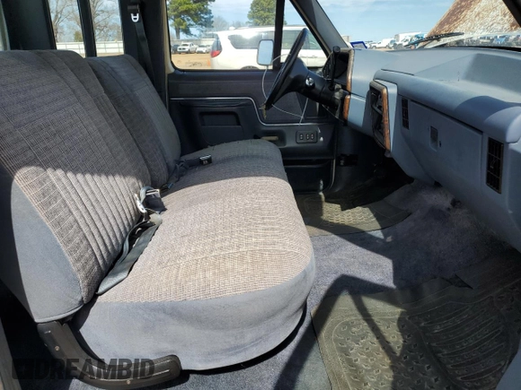 1989 Ford F-150 with VIN 1FTEX15N3KKA10833, listed as a Copart auction lot 47293175 with 58,677 mi miles and Salvage Title. Bid and sale history available at carsss.com. Image 7.