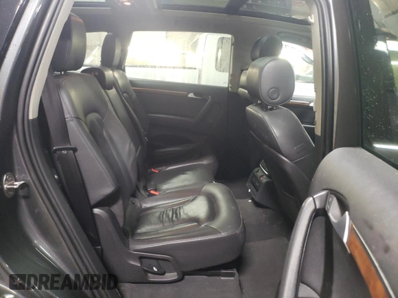 2015 Audi Q7 Premium with VIN WA1CGAFE0FD025722, listed as a Copart auction lot 48874585 with 105,663 mi miles and Salvage title. Bid and sale history available at DreamBid. Image 10.