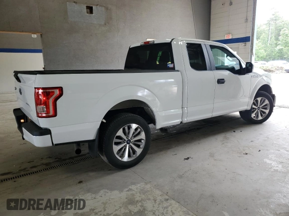 2017 Ford F-150 XL with VIN 1FTEX1EP6HFC30227, listed as a Copart auction lot 59262415 with 101,185 mi miles and Salvage title. Bid and sale history available at DreamBid. Image 3.