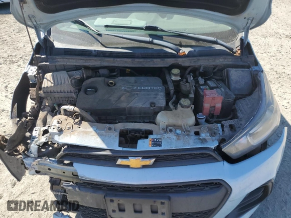 2016 Chevrolet Spark LS with VIN KL8CB6SA4GC575624, listed as a Copart auction lot 53373385 with 186,685 mi miles and Clean Title. Bid and sale history available at carsss.com. Image 11.