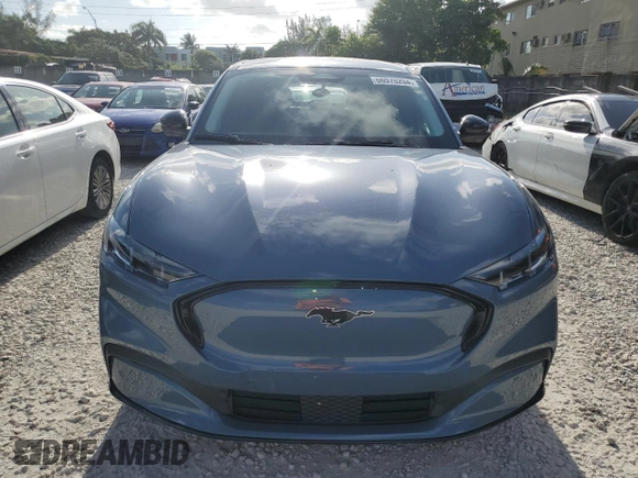 2024 Ford Mustang Mach-E Premium with VIN 3FMTK3R40RMA23072, listed as a Copart auction lot 66970204 with 515 mi miles and Salvage Title. Bid and sale history available at DreamBid. Image 5.
