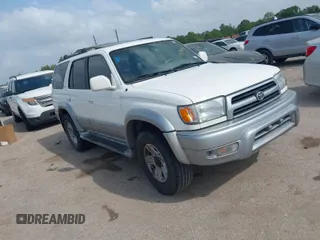 2000 Toyota 4Runner Limited with VIN JT3GN87R3Y0138215, listed as a IAAI auction lot 41959491 with 357,288 mi miles and . Bid and sale history available at DreamBid. Image 1.