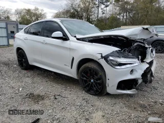 2019 BMW X6 xDrive35i with VIN 5UXKU2C5XK0Z63666, listed as a Copart auction lot 44423703 with 50,800 mi miles. Bid and sale history available at carsss.com. Image 4.