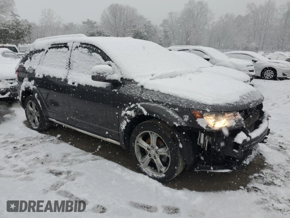 2017 Dodge Journey Crossroad Plus with VIN 3C4PDDGG5HT603943, listed as a Copart auction lot 44419695 with 152,119 mi miles and Salvage title. Bid and sale history available at DreamBid. Image 4.