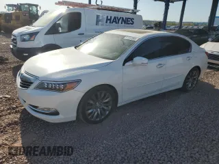2016 Acura RLX Tech Pkg with VIN JH4KC1F53GC000168, listed as a Copart auction lot 52033685 with 90,274 mi miles and Salvage Title. Bid and sale history available at carsss.com. Image 1.