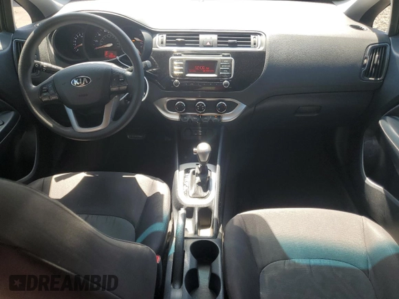 2017 Kia Rio LX with VIN KNADM4A34H6098719, listed as a Copart auction lot 50865265 with 109,608 mi miles and Salvage Title. Bid and sale history available at carsss.com. Image 8.