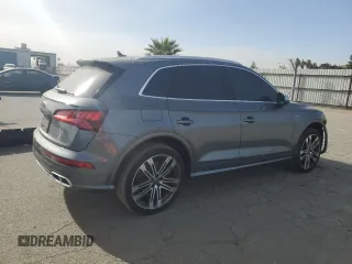 2018 Audi SQ5 Premium Plus with VIN WA1A4AFY0J2103351, listed as a Copart auction lot 78550614 with 58,657 mi miles and Salvage Title. Bid and sale history available at DreamBid. Image 3.