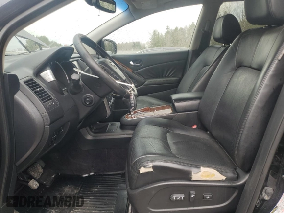 2009 Nissan Murano SL with VIN JN8AZ18W99W200589, listed as a Copart auction lot 54406135 with 256,755 mi miles and Salvage Title. Bid and sale history available at DreamBid. Image 7.