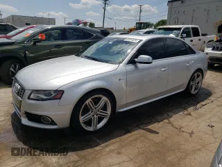2011 Audi S4 Prestige with VIN WAUKGAFLXBA092434, listed as a Copart auction lot 63314974 with 125,090 mi miles and Salvage Title. Bid and sale history available at carsss.com. Image 1.