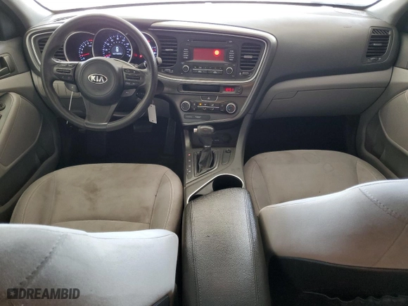 2014 Kia Optima LX with VIN 5XXGM4A78EG281900, listed as a Copart auction lot 51519115 with 153,339 mi miles and Salvage Title. Bid and sale history available at carsss.com. Image 8.