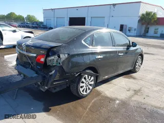2014 Nissan Sentra SV with VIN 3N1AB7AP9EY200183, listed as a IAAI auction lot 41795406 with 167,111 mi miles. Bid and sale history available at carsss.com. Image 4.