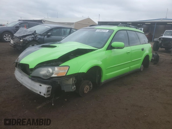 2005 Subaru Legacy Outback XT Limited with VIN 4S4BP67C456370472, listed as a Copart auction lot 61002315 with 224,867 mi miles and Salvage title. Bid and sale history available at DreamBid. Image 1.