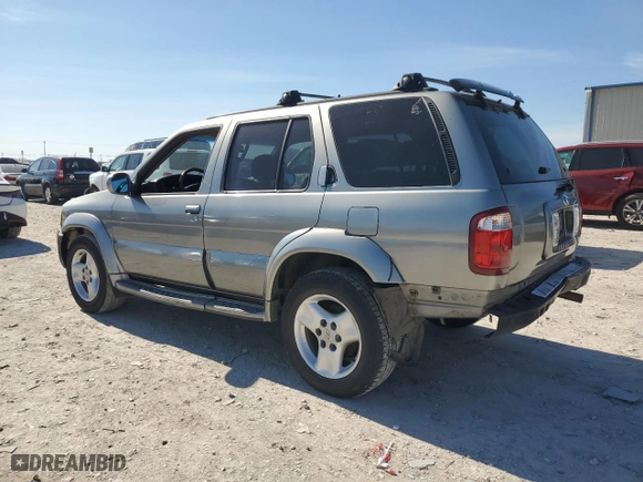 2003 Infiniti QX4 Luxury with VIN JNRDR09Y23W302861, listed as a Copart auction lot 79722354 with 204995 miles and Salvage Title. Bid and sale history available at carsss.com. Image 2.