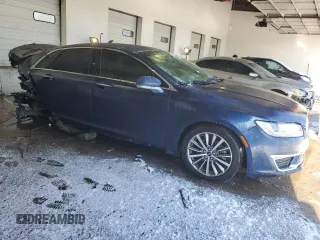 2017 Lincoln MKZ Hybrid Premiere with VIN 3LN6L5KU9HR602773, listed as a Copart auction lot 88449255 with 83,055 mi miles and Salvage Title. Bid and sale history available at DreamBid. Image 4.