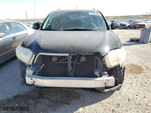 2009 Toyota Highlander with VIN JTEDS41A992084035, listed as a Copart auction lot 47575625 with 105,939 mi miles and Salvage Title. Bid and sale history available at carsss.com. Image 5.