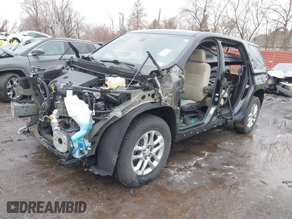 2022 Chevrolet Traverse LS with VIN 1GNERLKW3NJ107809, listed as a IAAI auction lot 41481333 with Not Provided miles. Bid and sale history available at carsss.com. Image 17.