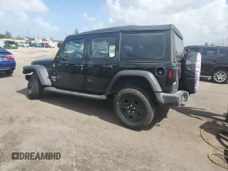 2021 Jeep Wrangler Unlimited Sport S z VIN 1C4HJXDG4MW512119, wystawiony jako Copart lot #60683155 z przebiegiem 44 578 mil mil oraz Szkoda całkowita • Salvage title. Historia ofert i sprzedaży dostępna na DreamBid. Obrazek 2.