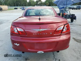 2008 Chrysler Sebring Limited z VIN 1C3LC65M58N179433, wystawiony jako Copart lot #59506725 z przebiegiem 45 877 mil mil oraz Nie do naprawy • Non repairable. Historia ofert i sprzedaży dostępna na DreamBid. Obrazek 6.