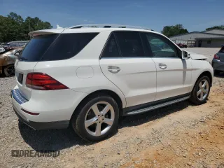 2017 Mercedes-Benz GLE 350 with VIN 4JGDA5JB6HA853368, listed as a Copart auction lot 57012235 with 165,602 mi miles and Salvage title. Bid and sale history available at DreamBid. Image 3.